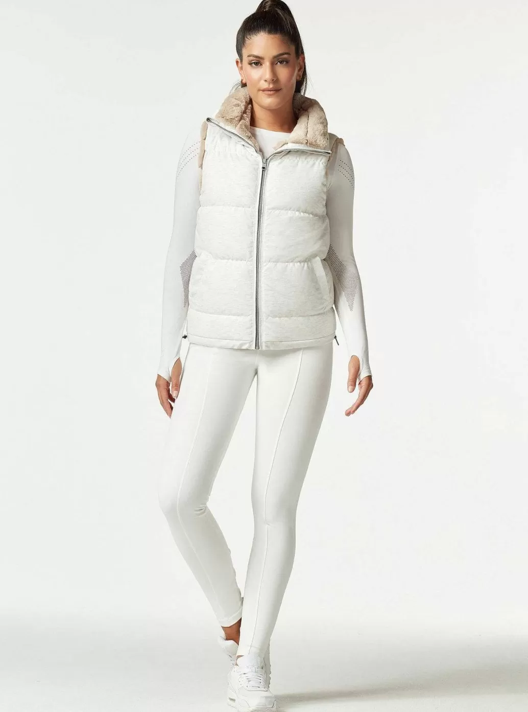 Blanc Noir Avonturier Puffervest*Vrouwen Puffers En Jassen