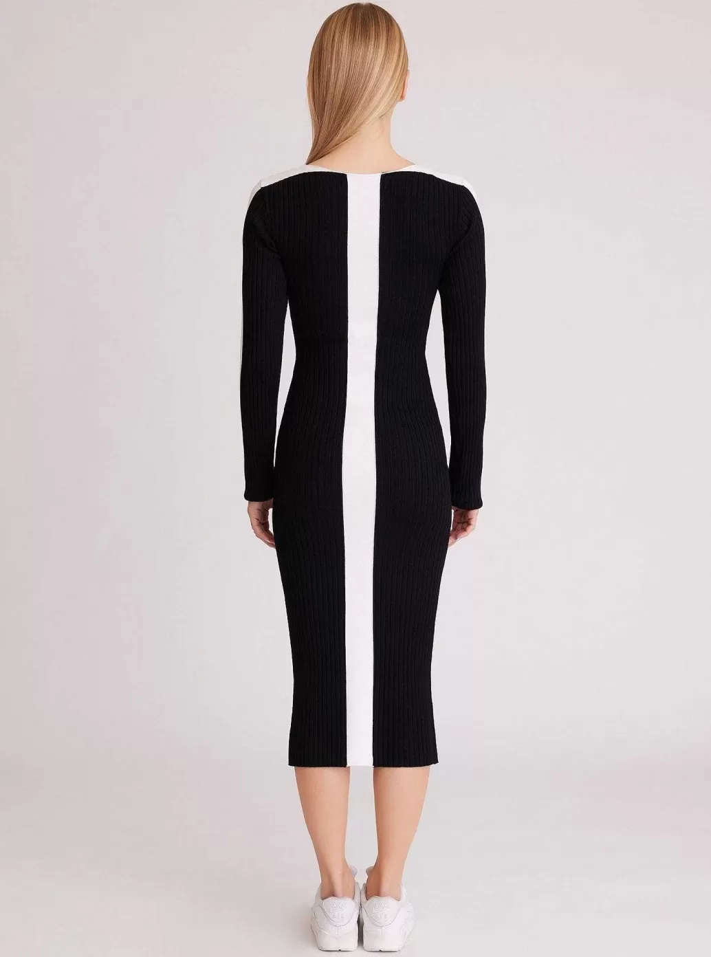 Blanc Noir Blair Trui-Jurk Met V-Hals*Vrouwen Jurken En Jumpsuits