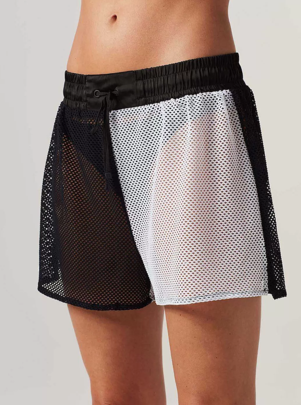 Blanc Noir Colour Blocked Zwembadshort*Vrouwen Bodems