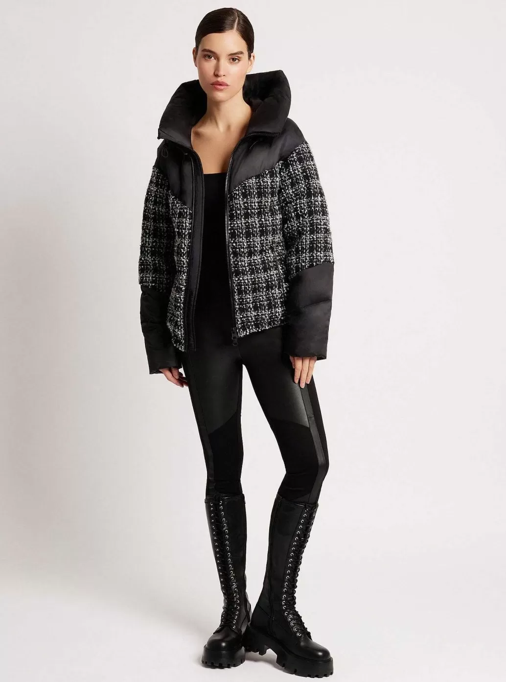 Blanc Noir Irina Boucle Puffer Met Donsvulling*Vrouwen Puffers En Jassen