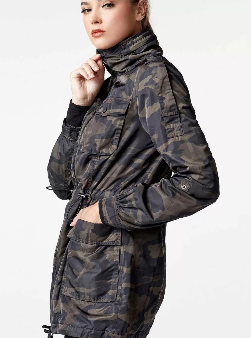 Blanc Noir Meesterbrein Anorak*Vrouwen Meesterbrein En Tektoniek