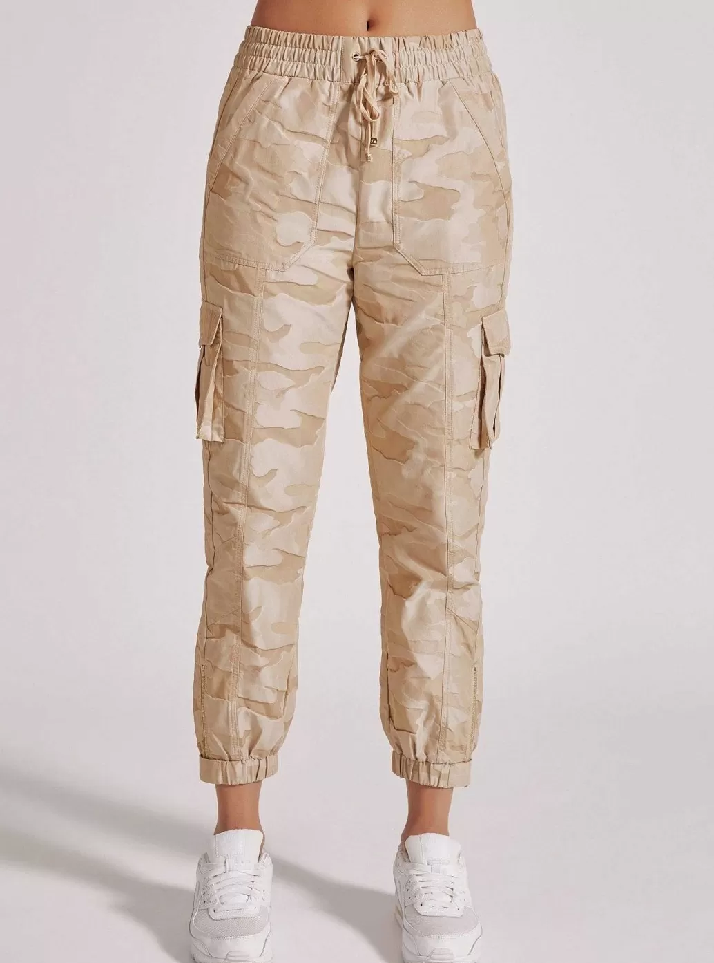 Blanc Noir Nieuwe Camouflagebroek Met Gouden Randen*Vrouwen Bodems