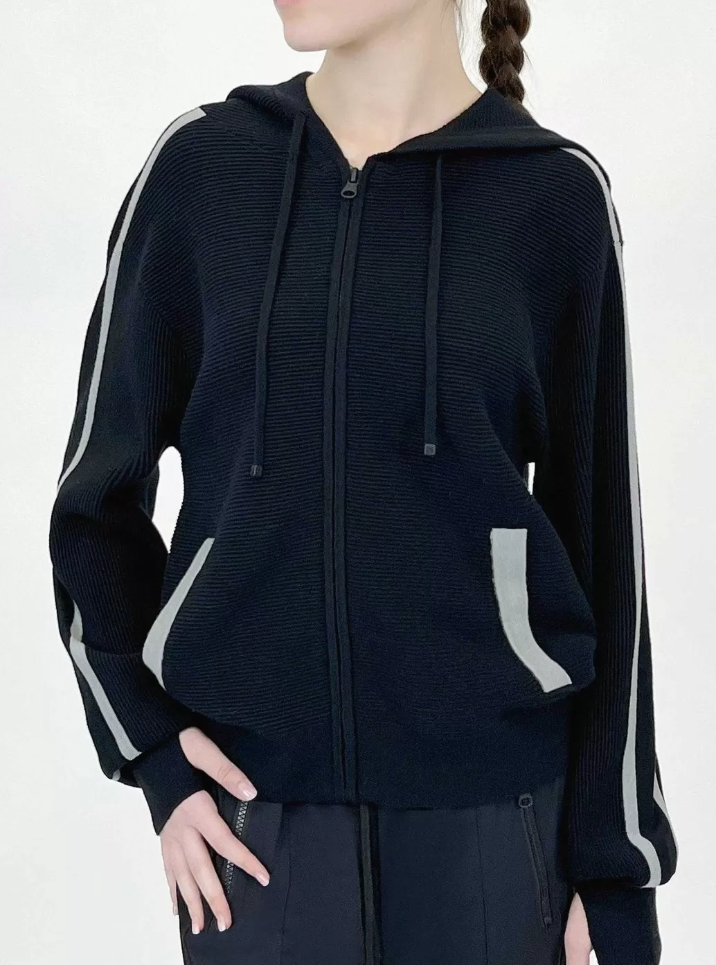 Blanc Noir Portola Hoodie Met Rits*Vrouwen Truien