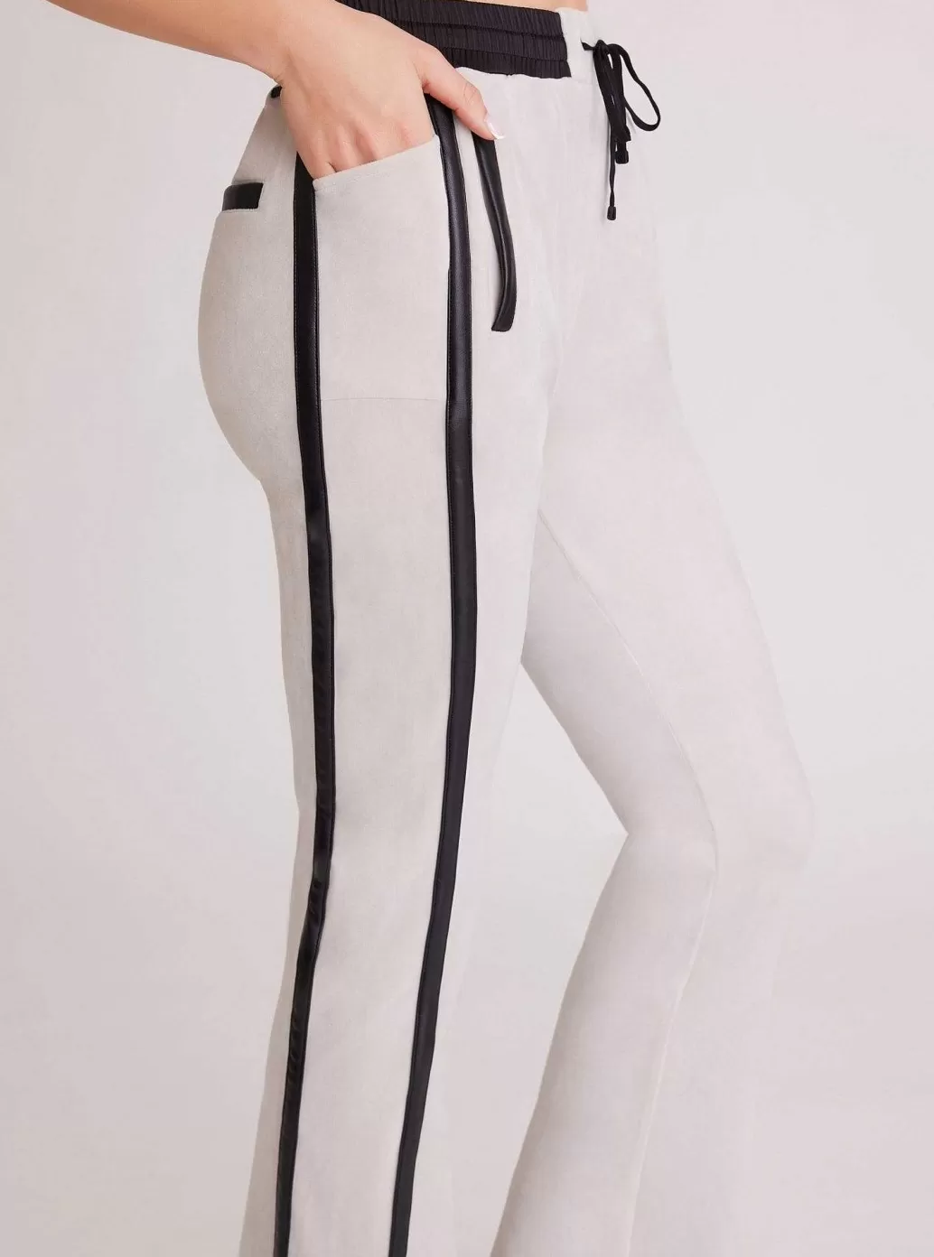 Blanc Noir Sportieve Velours Broek*Vrouwen Actieve Kleding