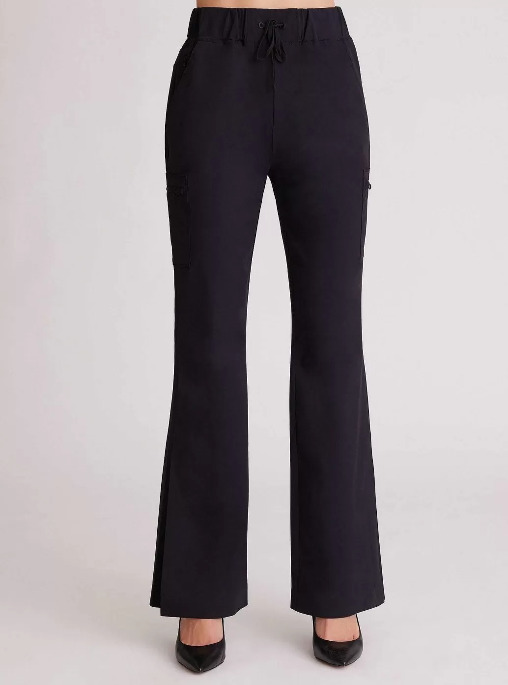 Blanc Noir Tectonic Kick Flare-Broek*Vrouwen Meesterbrein En Tektoniek