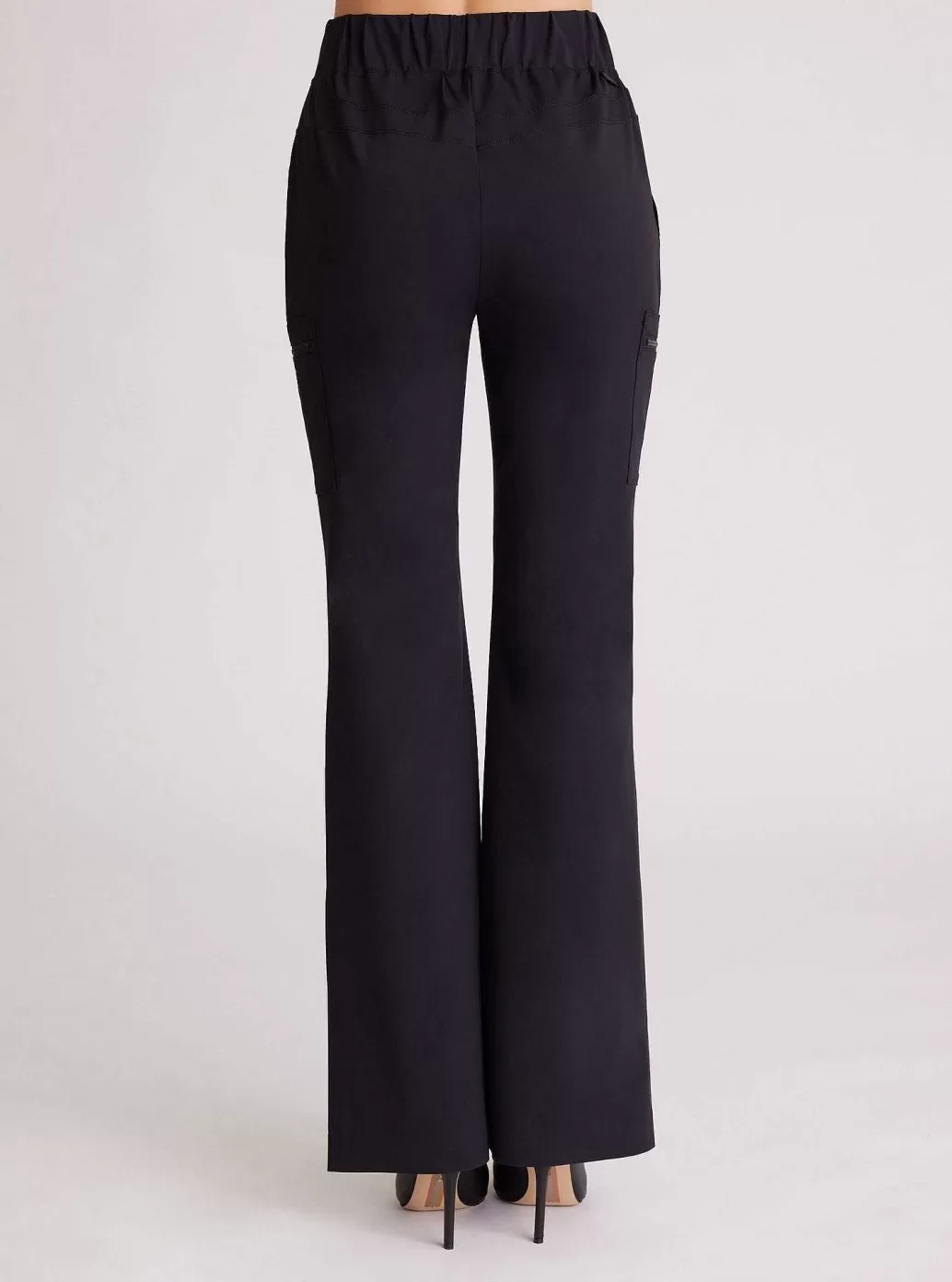 Blanc Noir Tectonic Kick Flare-Broek*Vrouwen Meesterbrein En Tektoniek