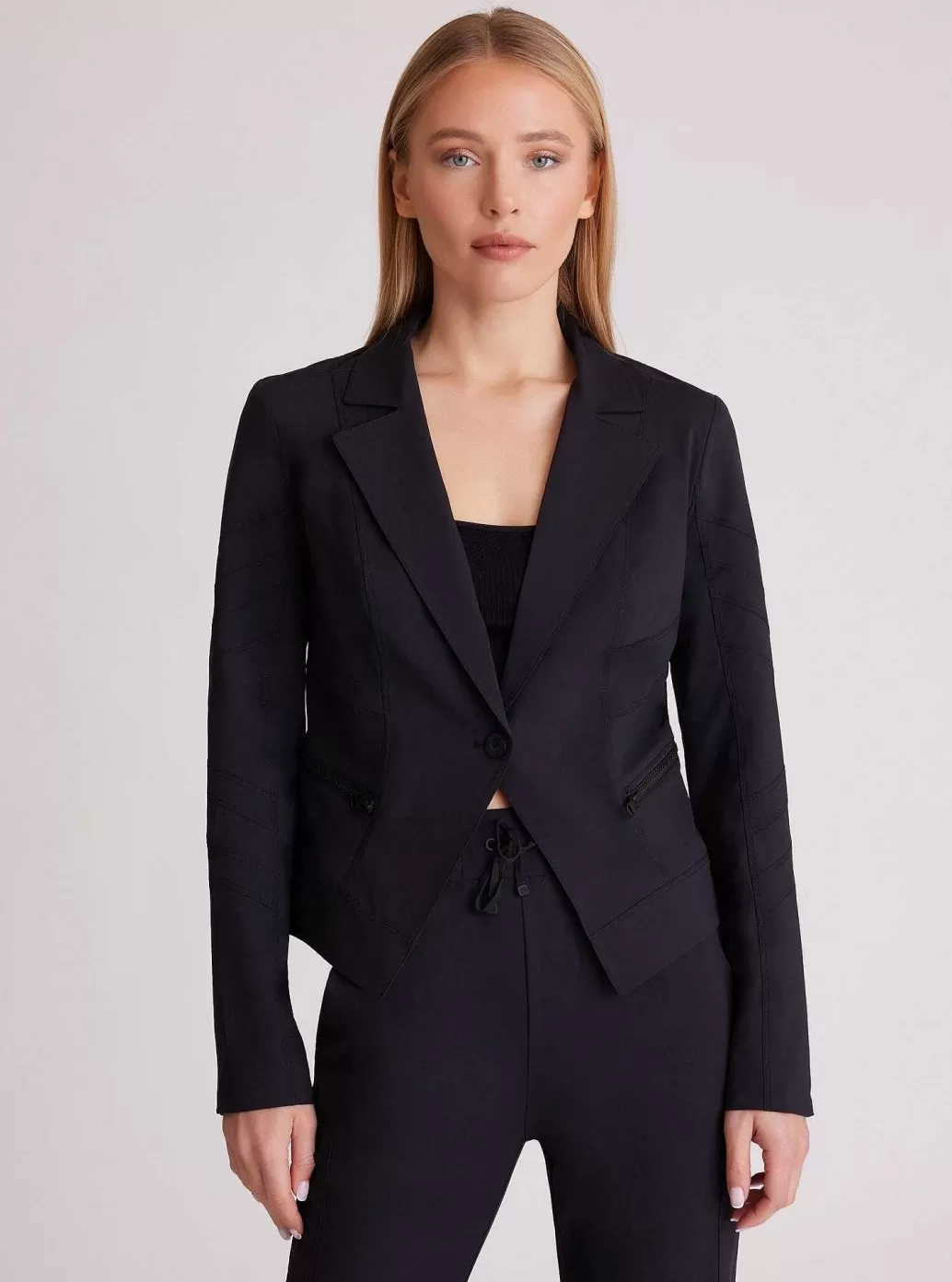 Blanc Noir Tektonische Blazer*Vrouwen Meesterbrein En Tektoniek