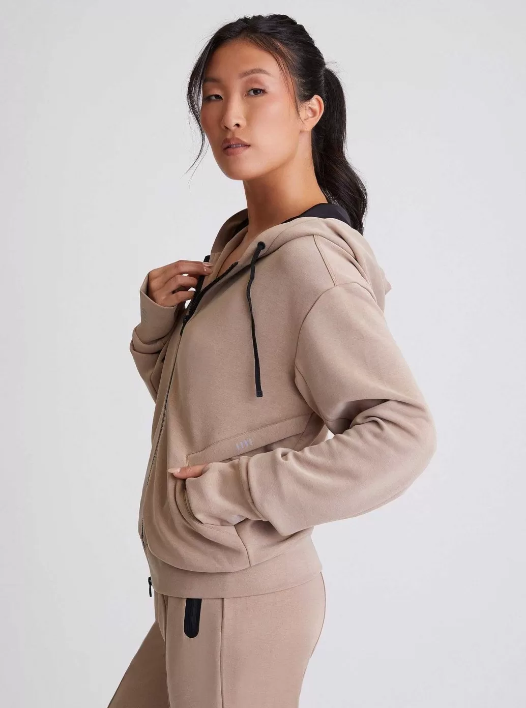 Blanc Noir Travel Twin: Brooke Reflecterende Hoodie*Vrouwen Reis